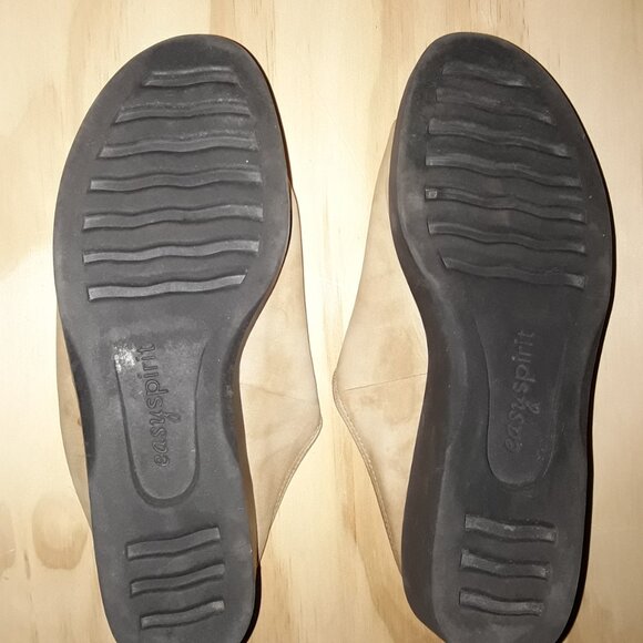 Easy Spirit open toe mules | suede leather upper | womens | Size 7 M - Picture 9 of 14